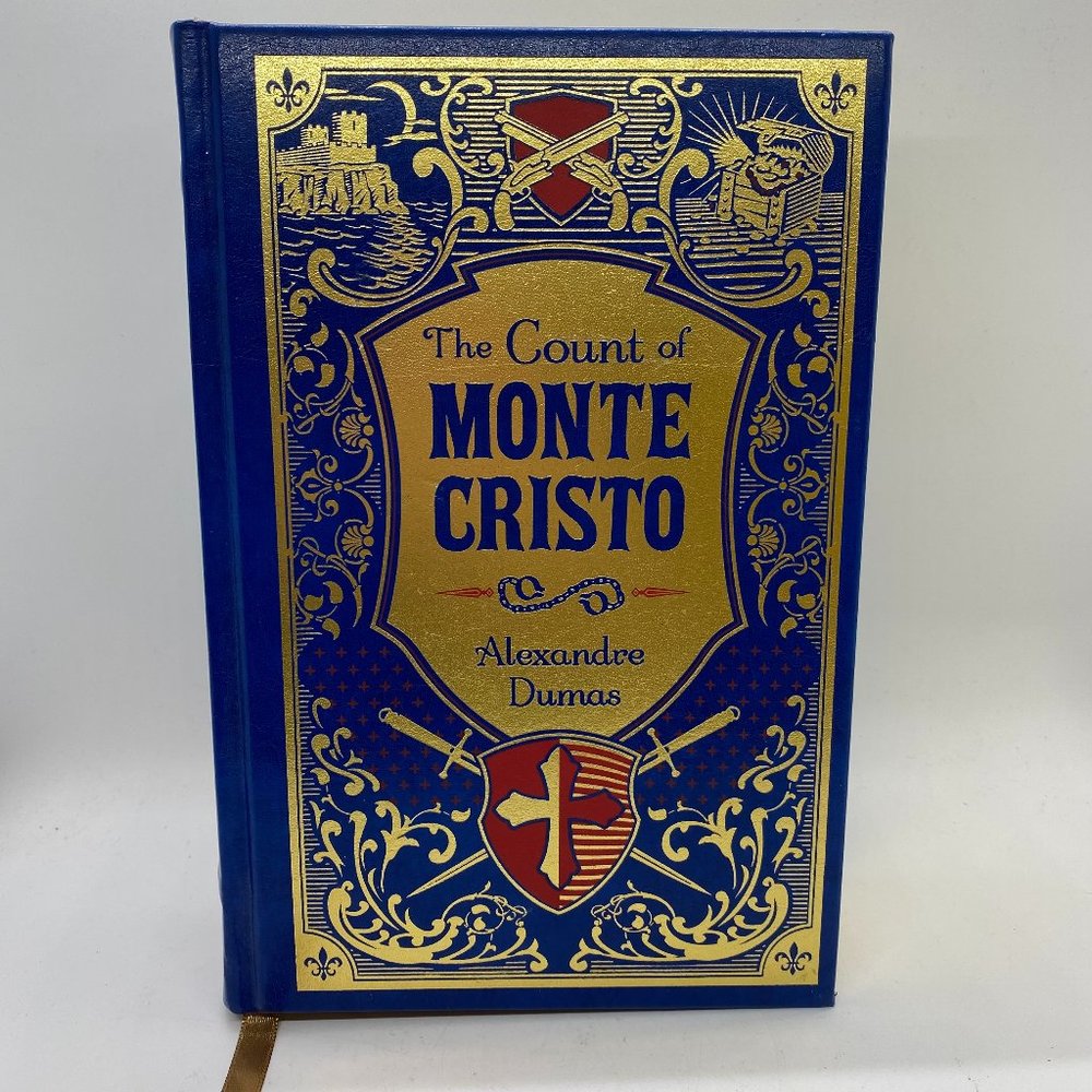 The Count of Monte Cristo Hardcover Leather Book